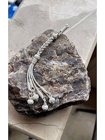 Çakırbey Kısa Gümüş Tesbih Püskülü