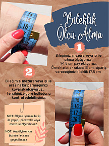 El Örgüsü Kazaziye Oksitli Gümüş Bileklik | Aşk Düğümü Model | Özel Ölçü & Renk Seçeneğiyle Hediye