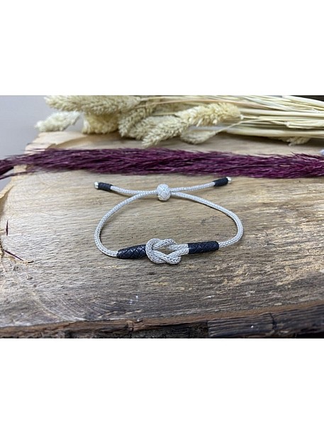 Gemici Düğümü Gümüş Kazaziye Bileklik