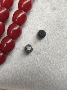 Gümüş Kazaziye Örme Küçük Top 6x7mm 