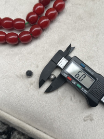 Gümüş Kazaziye Örme Küçük Top 6x7mm 