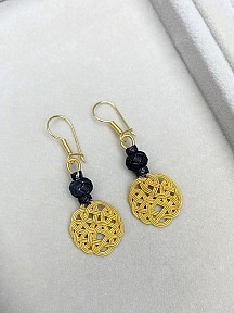 Gümüş Kazaziye Aşk Düğümü Kolye Küpe Set - Set010 Hediyelik Özel Koleksiyon