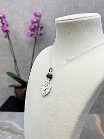 Gümüş Kazaziye Aşk Düğümü Kolye Küpe Set - Set010 Hediyelik Özel Koleksiyon