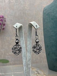 Gümüş Kazaziye Aşk Düğümü Kolye Küpe Set - Set011