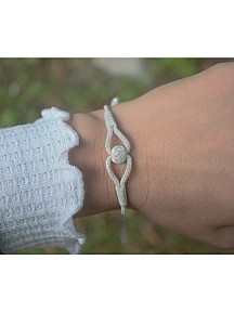 Gümüş Kazaziye Bileklik Asansörlü Model