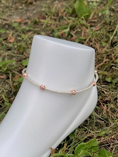 Gümüş Kazaziye Dorika Detaylı Halhal