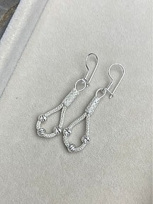 Gümüş Kazaziye Gümüş Rengi Dorika Üçlü Set- Kolye, Küpe Ve Bileklik