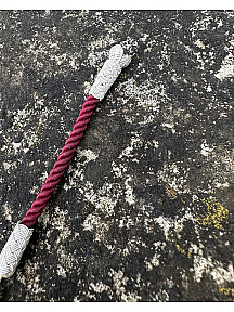 Gümüş Kazaziye Renkli Zirkon Taş Modelli Tekli Kısa Tesbih Püskülü, Küçük Boy Tespihler İçin Uygun