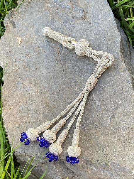 Şahinbey Mavi Tomurcuk Tesbih Püskülü