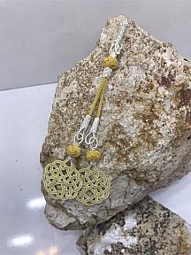 Yaldızlı Gümüş Kombin Aşk Düşümü Püskül